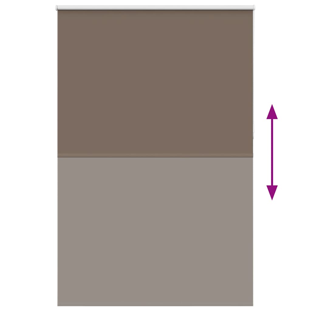 Rolgordijn verduisterend koffie 150x230 cm stofbreedte 146,6 cm is nu te koop bij PeponiXL, paradijselijk wonen!