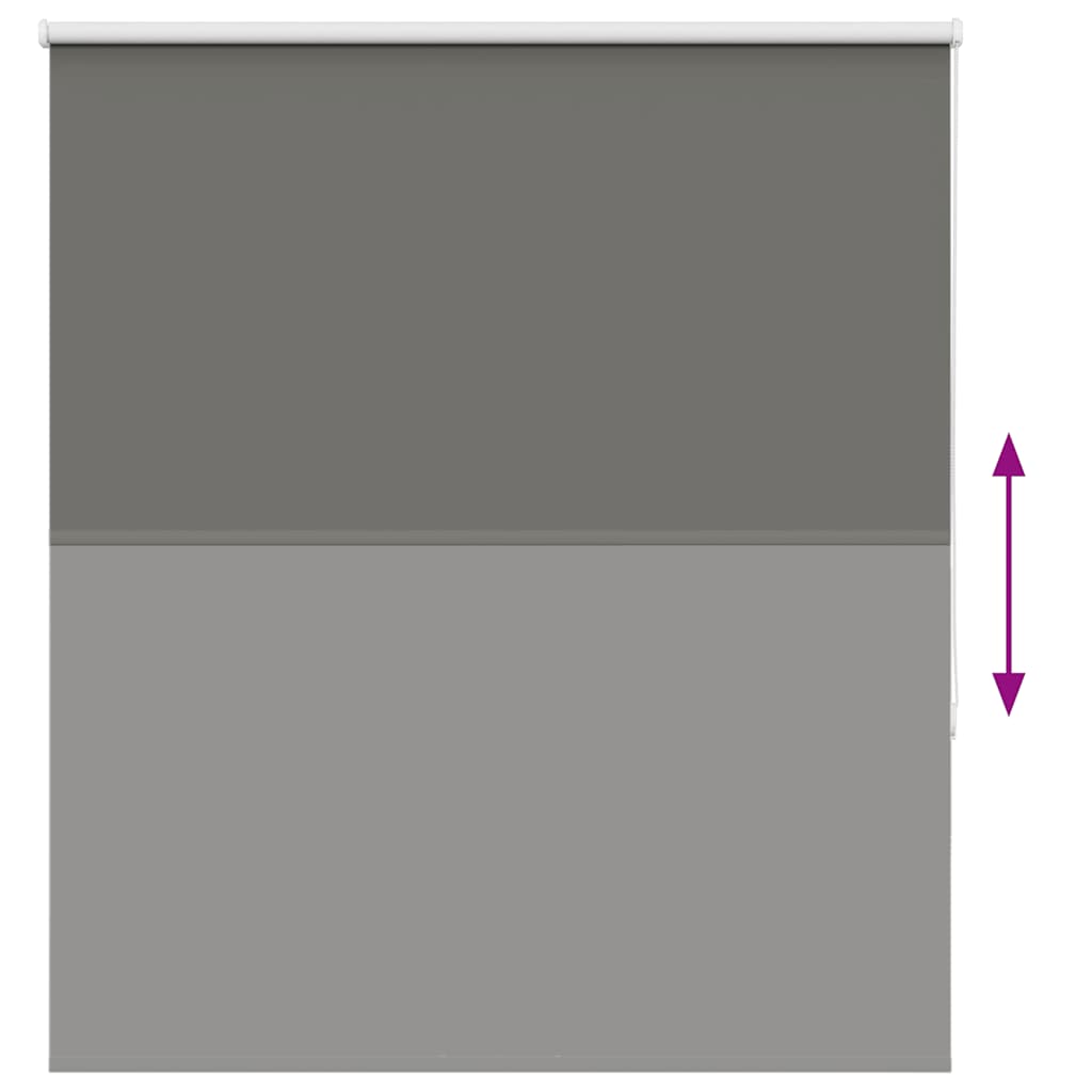 Rolgordijn verduisterend 140x130 cm stofbreedte 136,6 cm grijs is nu te koop bij PeponiXL, paradijselijk wonen!