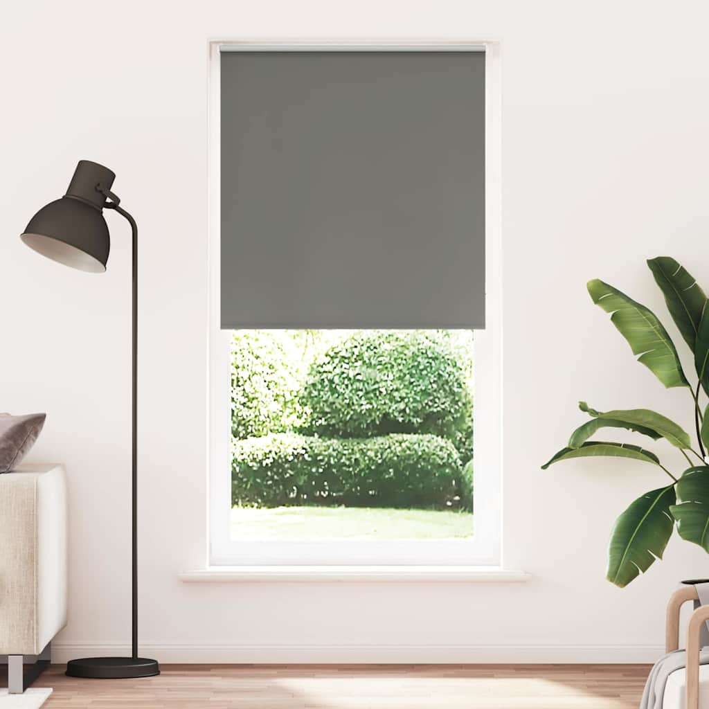 Rolgordijn verduisterend 105x210 cm stofbreedte 100,7 cm grijs is nu te koop bij PeponiXL, paradijselijk wonen!