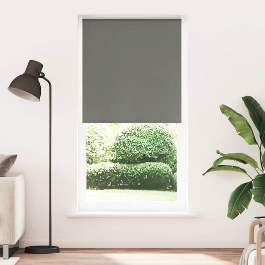 Rolgordijn verduisterend 110x230 cm stofbreedte 105,7 cm grijs is nu te koop bij PeponiXL, paradijselijk wonen!