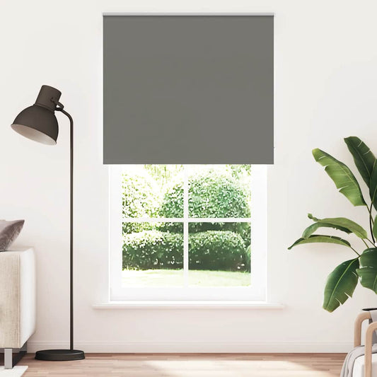 Rolgordijn verduisterend 130x230 cm stofbreedte 126,6 cm grijs is nu te koop bij PeponiXL, paradijselijk wonen!