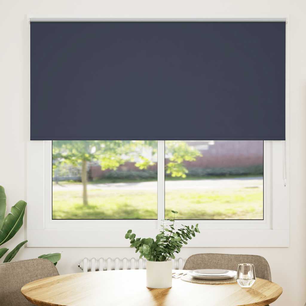 Rolgordijn verduisterend 165x150 cm stofbreedte 161,6 cm blauw is nu te koop bij PeponiXL, paradijselijk wonen!