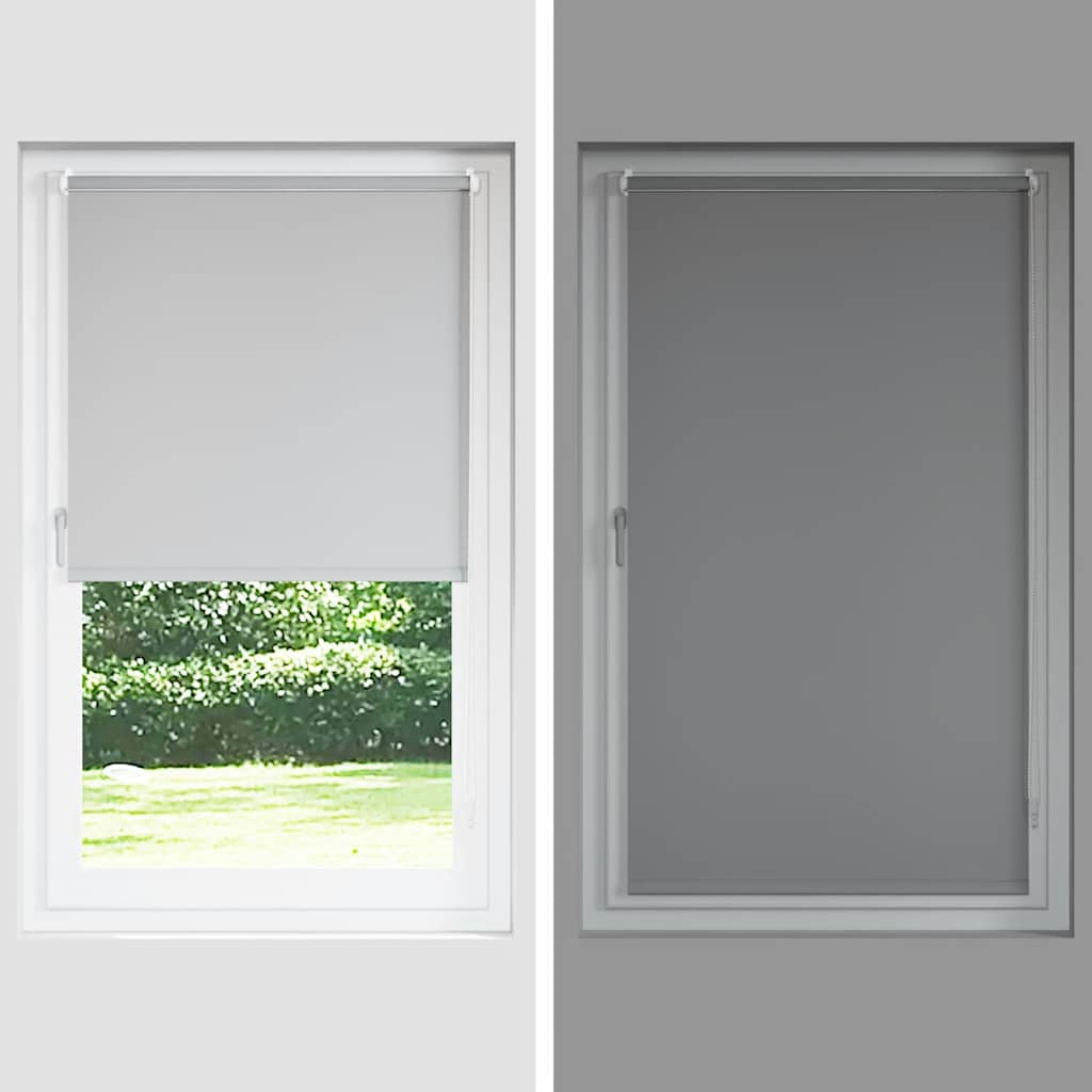 Rolgordijn verduisterend gebroken wit 65x150 cm stofbreedte is nu te koop bij PeponiXL, paradijselijk wonen!