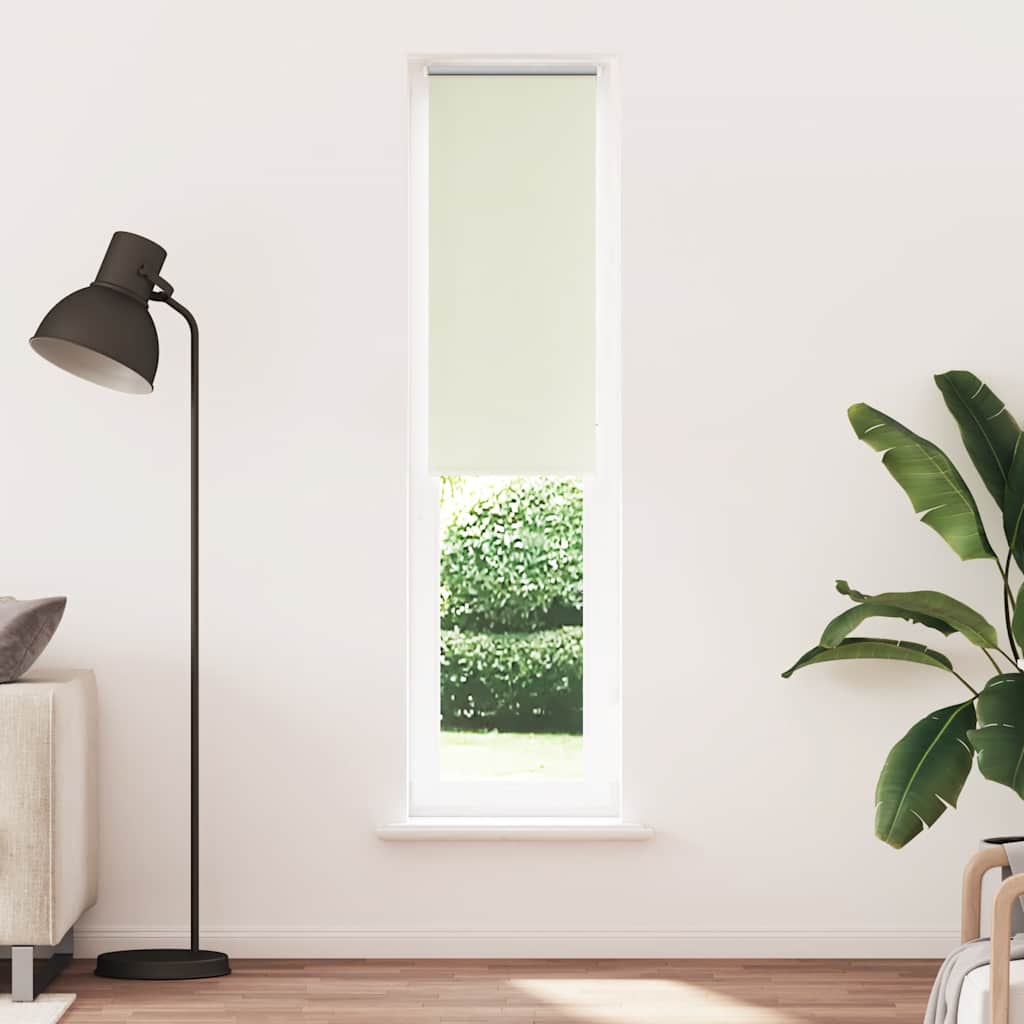 Rolgordijn verduisterend 60x230 cm stofbreedte gebroken wit is nu te koop bij PeponiXL, paradijselijk wonen!