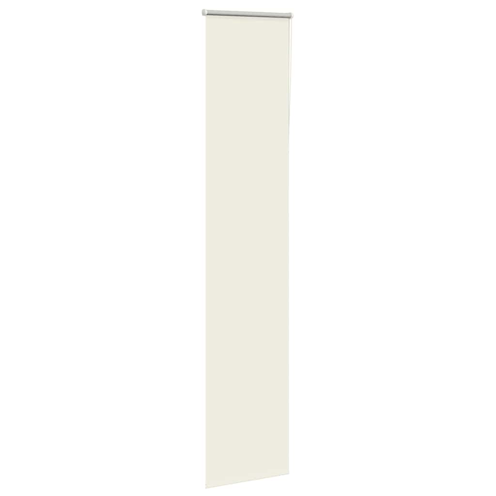 Rolgordijn verduisterend 60x230 cm stofbreedte gebroken wit is nu te koop bij PeponiXL, paradijselijk wonen!