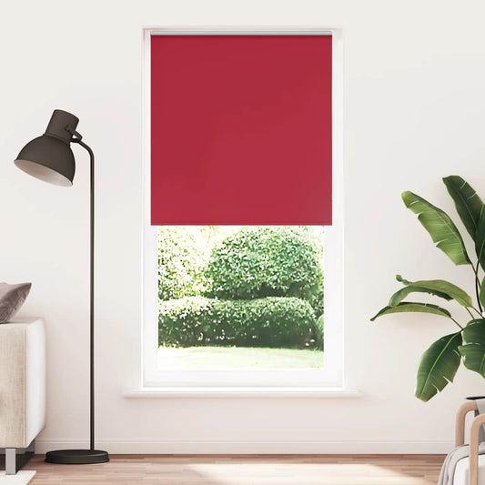 Rolgordijn 100x210 cm stofbreedte 95,7 cm verduisterend rood is nu te koop bij PeponiXL, paradijselijk wonen!