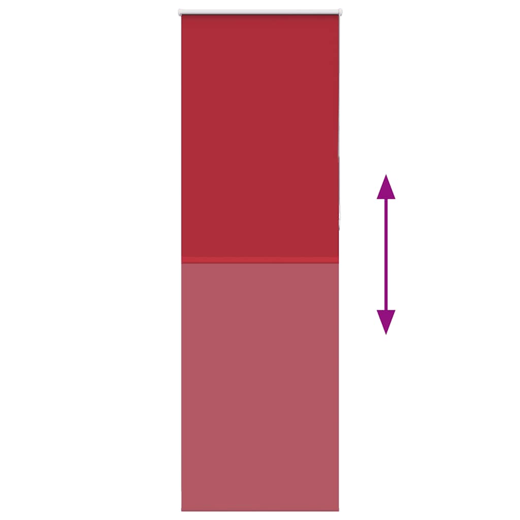 Rolgordijn verduisterend 70x230 cm stofbreedte 65,7 cm rood is nu te koop bij PeponiXL, paradijselijk wonen!