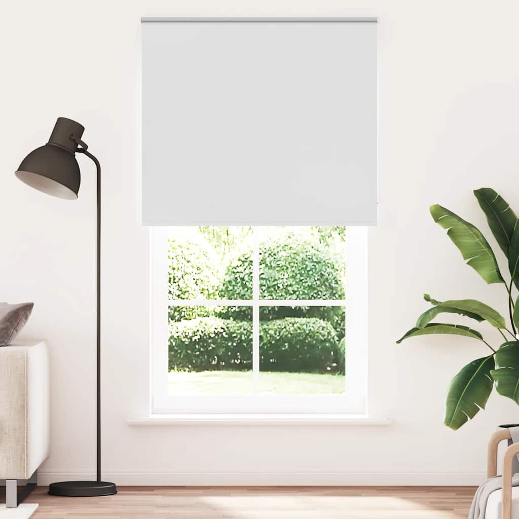 Rolgordijn verduisterend 130x230 cm stofbreedte 126,6 cm wit is nu te koop bij PeponiXL, paradijselijk wonen!