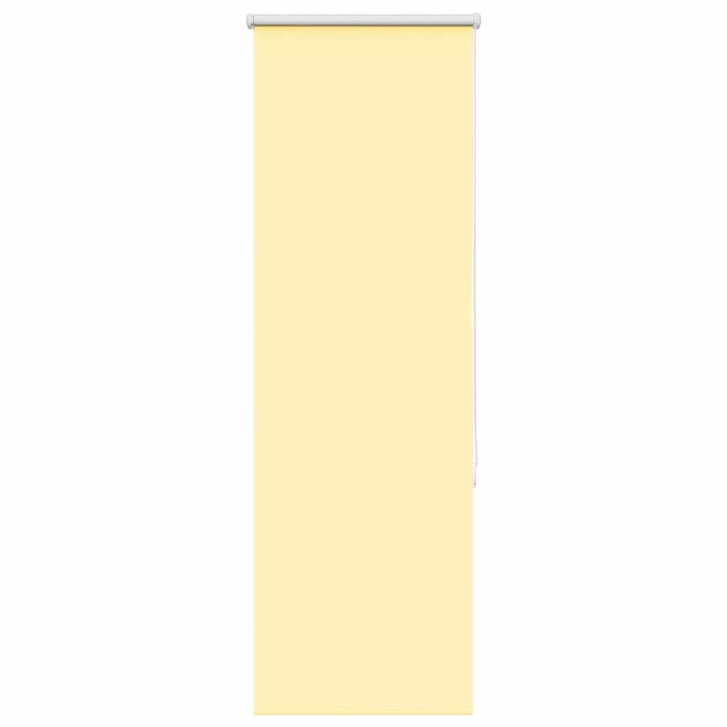 Rolgordijn verduisterend 50x130 cm stofbreedte 45,7cm geel is nu te koop bij PeponiXL, paradijselijk wonen!
