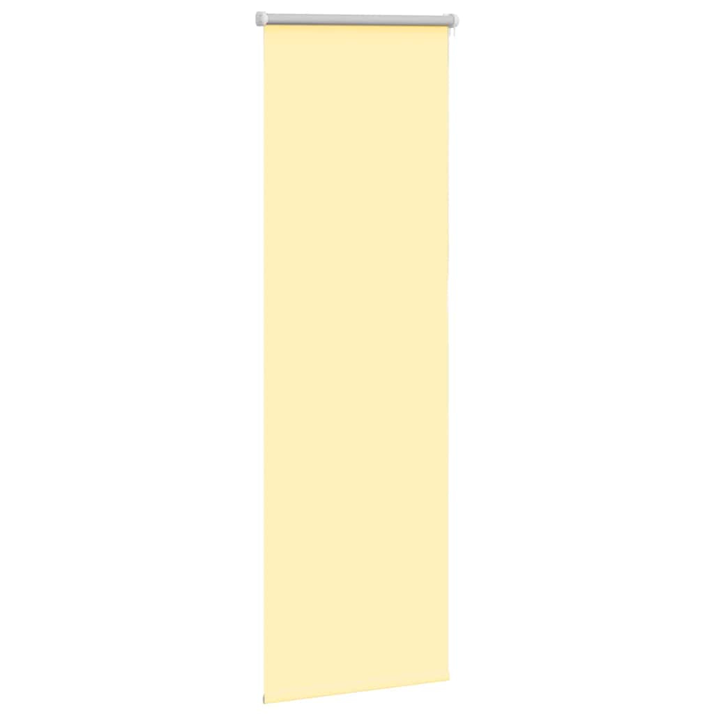 Rolgordijn verduisterend 50x130 cm stofbreedte 45,7cm geel is nu te koop bij PeponiXL, paradijselijk wonen!