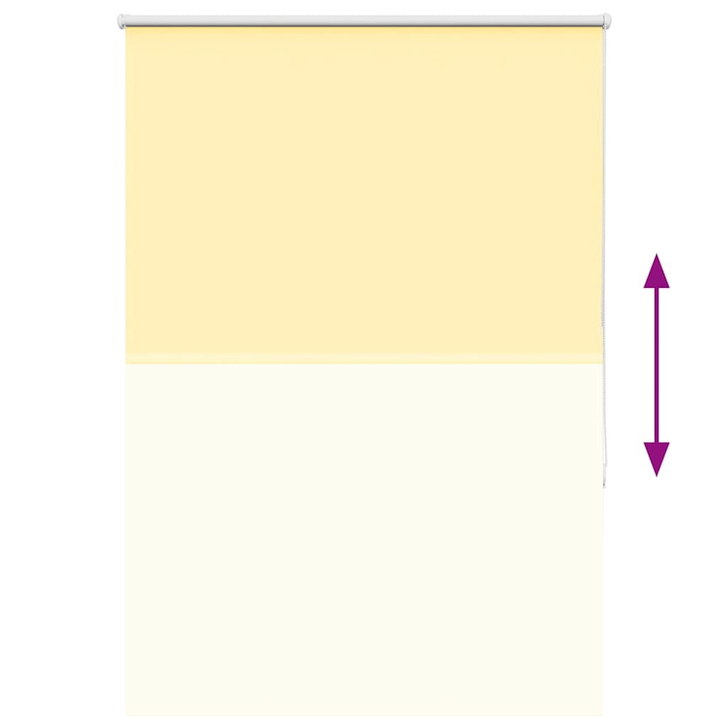 Rolgordijn verduisterend 115x130 cm stofbreedte 110,7 cm geel is nu te koop bij PeponiXL, paradijselijk wonen!