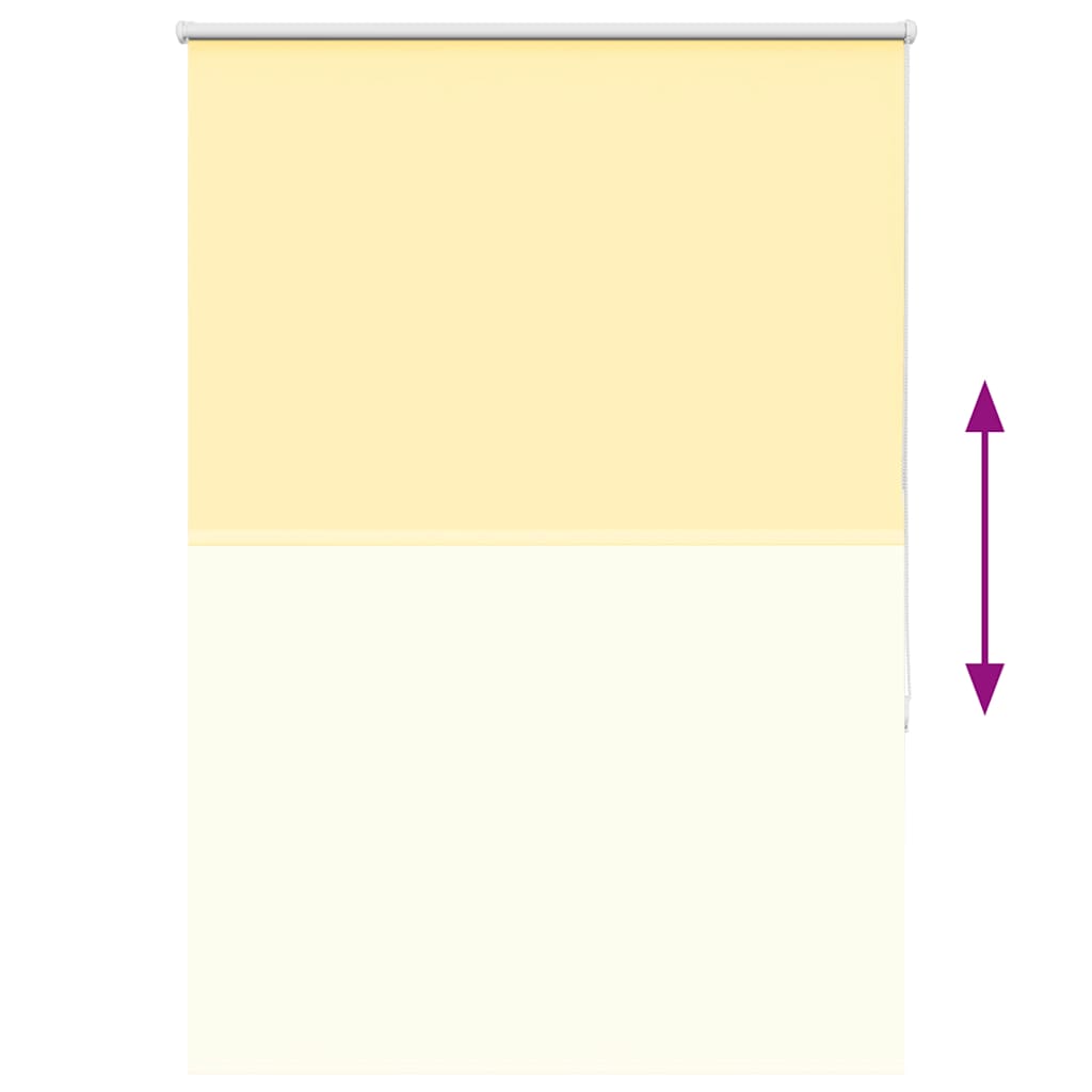 Rolgordijn verduisterend 110x175 cm stofbreedte 105,7 cm geel is nu te koop bij PeponiXL, paradijselijk wonen!