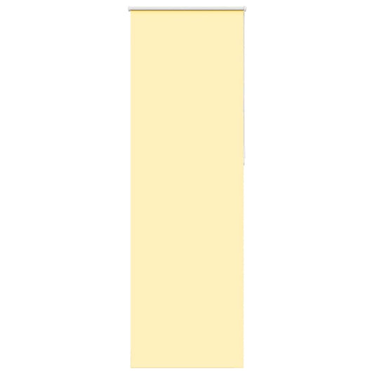 Rolgordijn verduisterend 75x210 cm stofbreedte 70,7 cm geel is nu te koop bij PeponiXL, paradijselijk wonen!