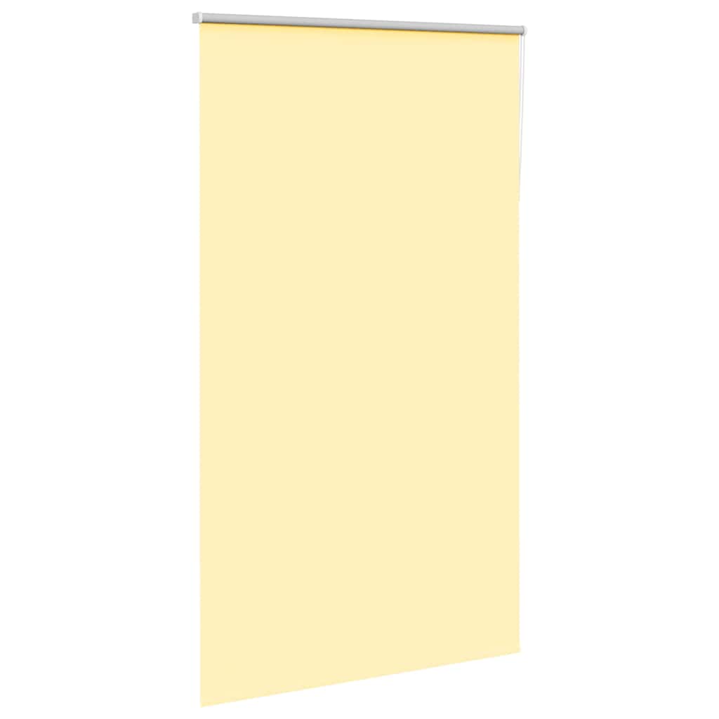 Rolgordijn verduisterend 125x210 cm stofbreedte 121,6 cm geel is nu te koop bij PeponiXL, paradijselijk wonen!