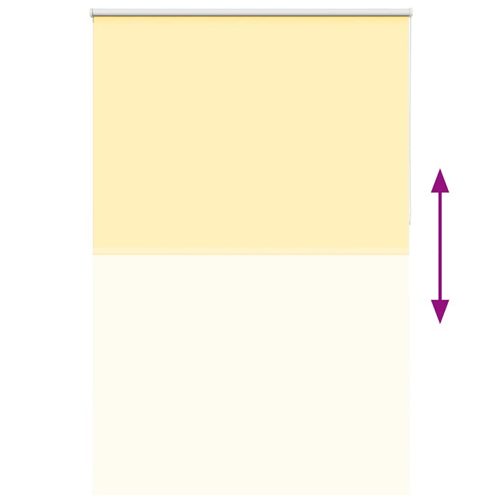 Rolgordijn verduisterend 145x210 cm stofbreedte 141,6 cm geel is nu te koop bij PeponiXL, paradijselijk wonen!