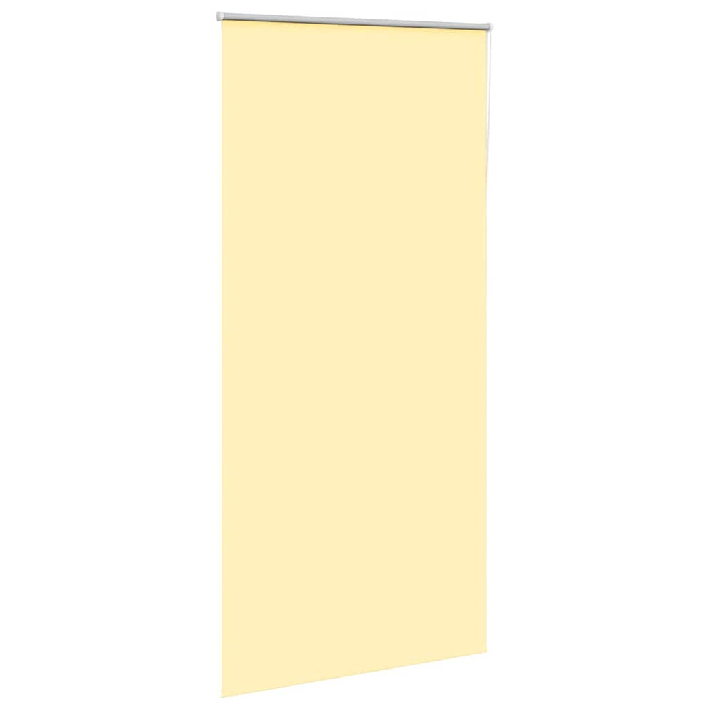 Rolgordijn verduisterend 110x230 cm stofbreedte 105,7 cm geel is nu te koop bij PeponiXL, paradijselijk wonen!