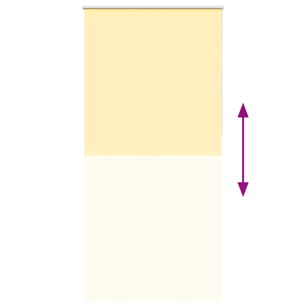 Rolgordijn 115x230 cm verduisterend stofbreedte 110,7 cm geel is nu te koop bij PeponiXL, paradijselijk wonen!