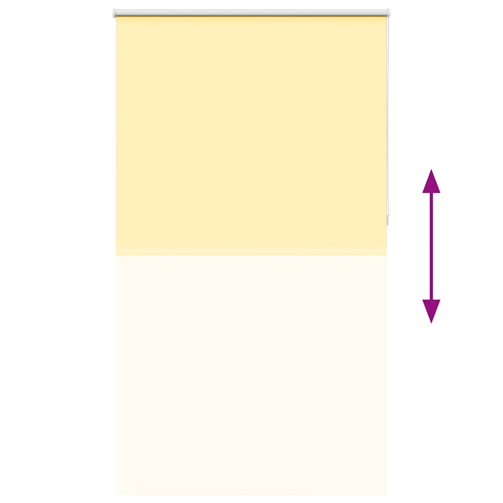 Rolgordijn 120x230 cm verduisterend stofbreedte 116,6 cm geel is nu te koop bij PeponiXL, paradijselijk wonen!