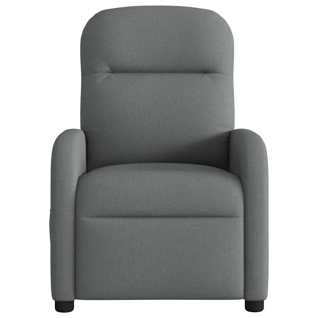 Massagestoel Donkergrijze Stof is nu te koop bij PeponiXL, paradijselijk wonen!