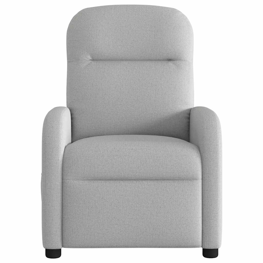 Massagestoel verstelbaar stof wolk grijs is nu te koop bij PeponiXL, paradijselijk wonen!