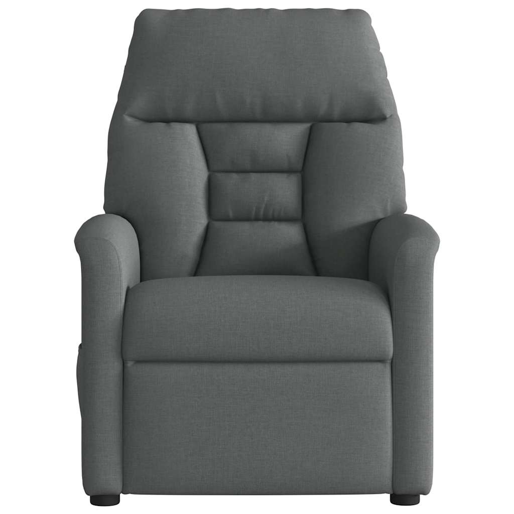 Fauteuil verstelbaar stof lichtgrijs is nu te koop bij PeponiXL, paradijselijk wonen!