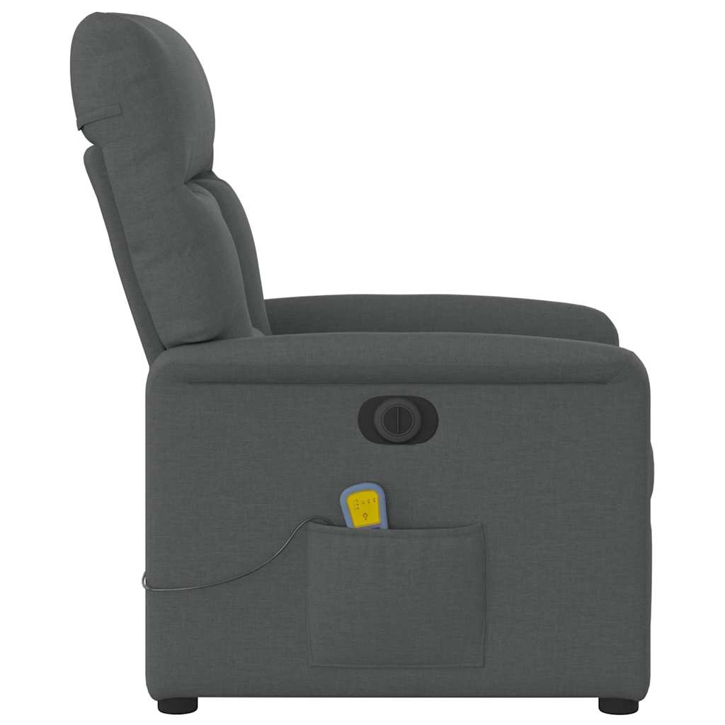 Fauteuil verstelbaar stof lichtgrijs is nu te koop bij PeponiXL, paradijselijk wonen!