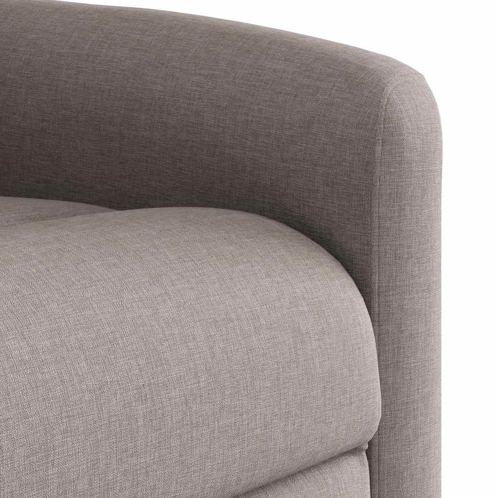 Massagestoel verstelbaar stof taupe is nu te koop bij PeponiXL, paradijselijk wonen!