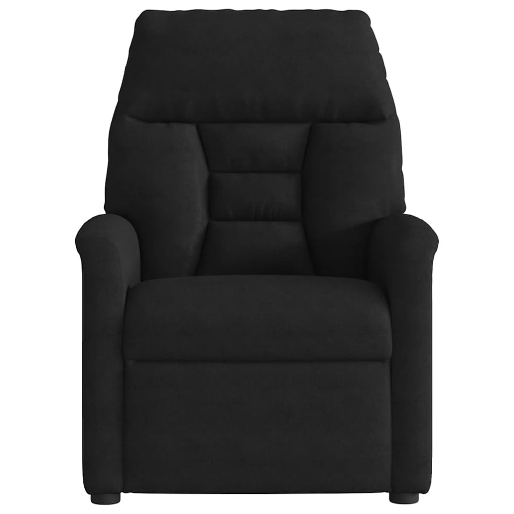 Massagestoel microvezelstof zwart is nu te koop bij PeponiXL, paradijselijk wonen!