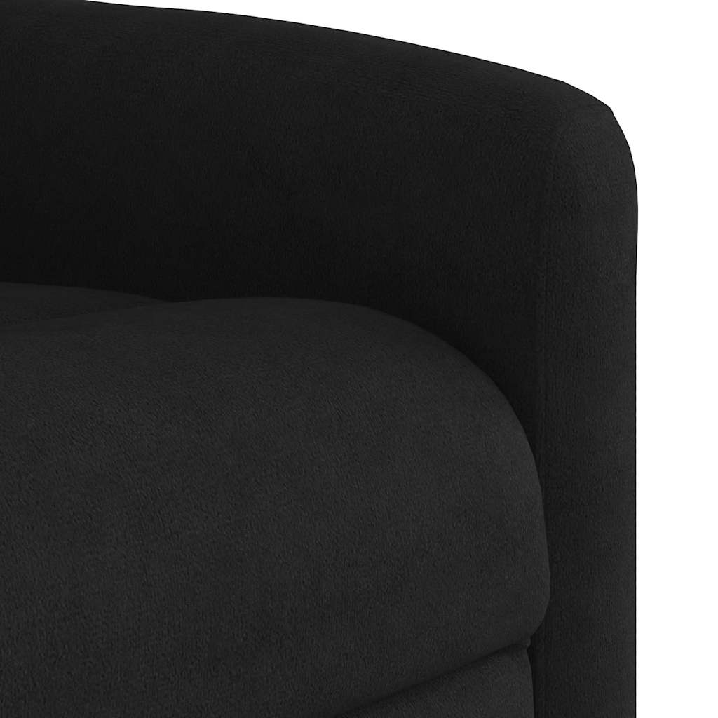 Massagestoel microvezelstof zwart is nu te koop bij PeponiXL, paradijselijk wonen!