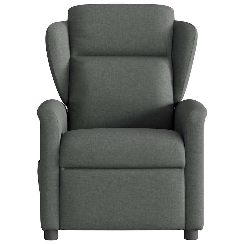 Fauteuil verstelbaar stof donkergrijs is nu te koop bij PeponiXL, paradijselijk wonen!