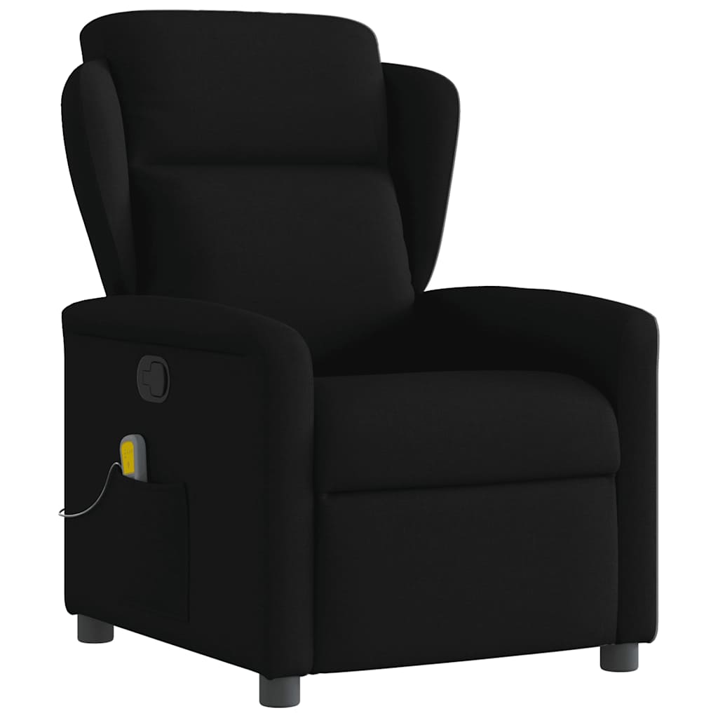 Massagestoel verstelbaar stof zwart is nu te koop bij PeponiXL, paradijselijk wonen!