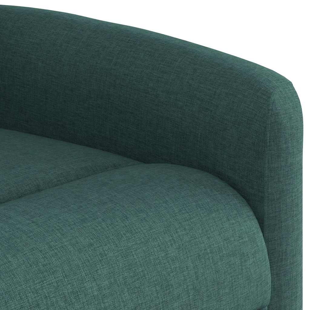 Fauteuil verstelbaar stof donkergroen is nu te koop bij PeponiXL, paradijselijk wonen!