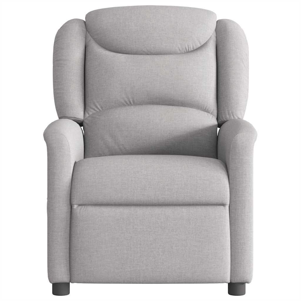 Fauteuil verstelbaar stof wolk grijs is nu te koop bij PeponiXL, paradijselijk wonen!