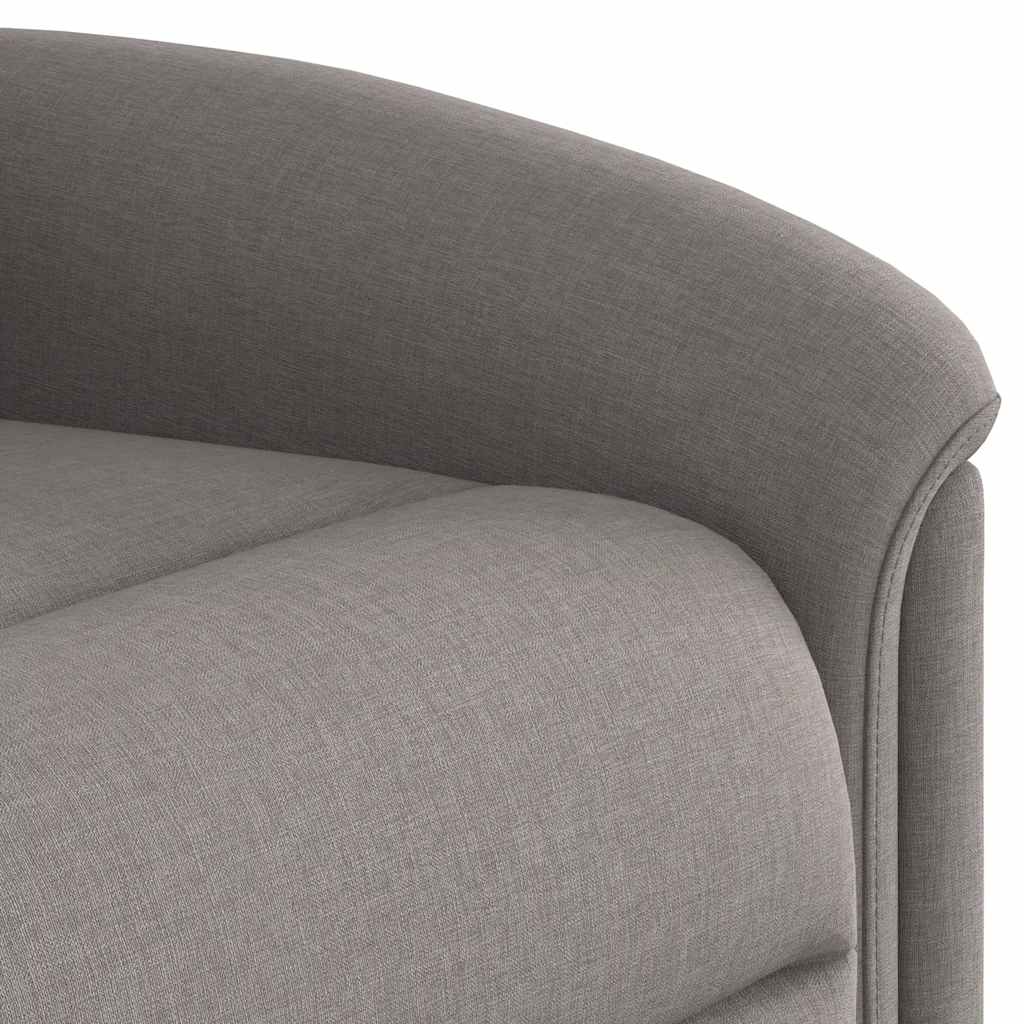 Fauteuil verstelbaar stof taupe is nu te koop bij PeponiXL, paradijselijk wonen!