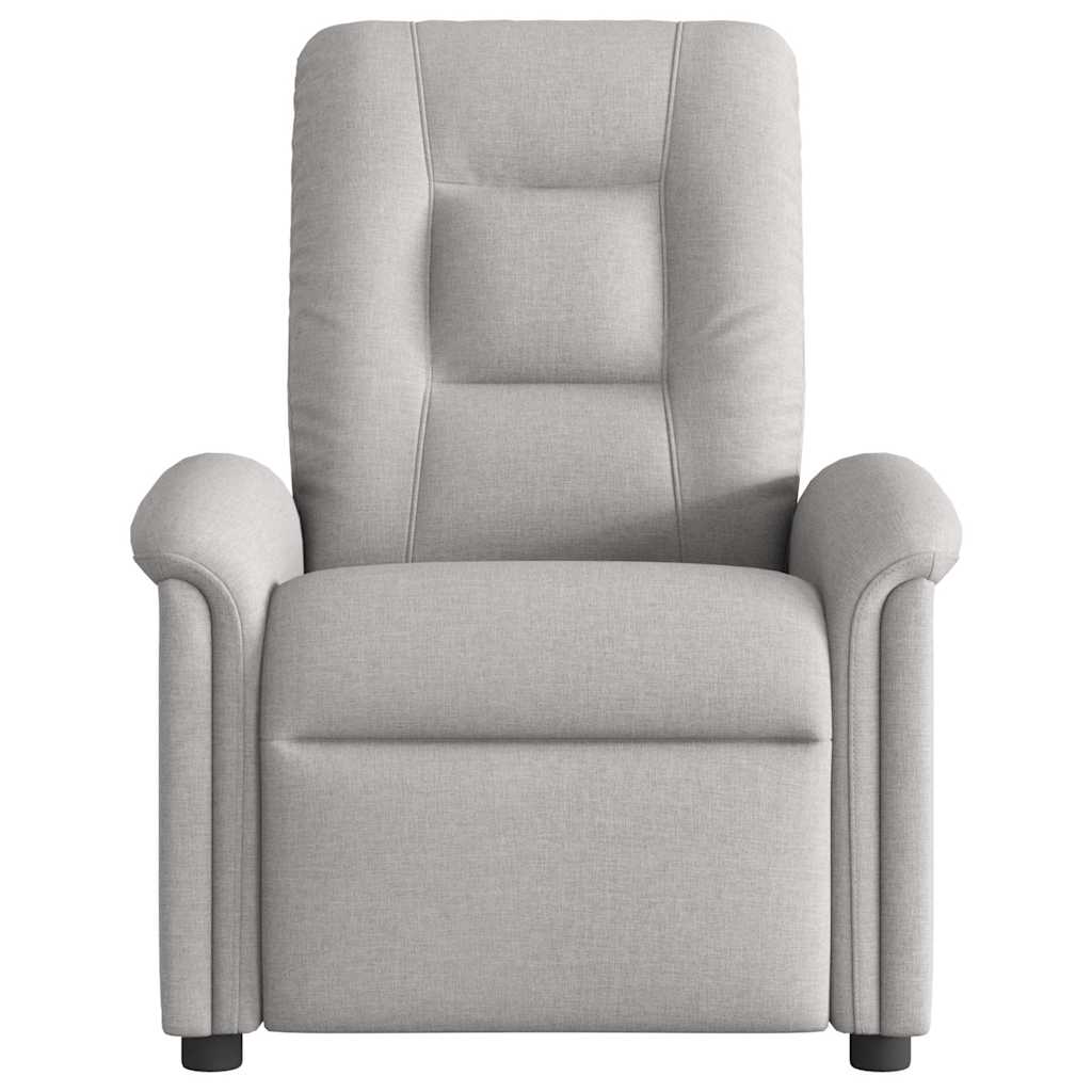 Fauteuil verstelbaar stof wolk grijs is nu te koop bij PeponiXL, paradijselijk wonen!