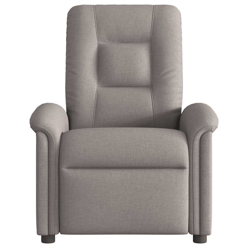 Massagestoel verstelbaar stof taupe is nu te koop bij PeponiXL, paradijselijk wonen!