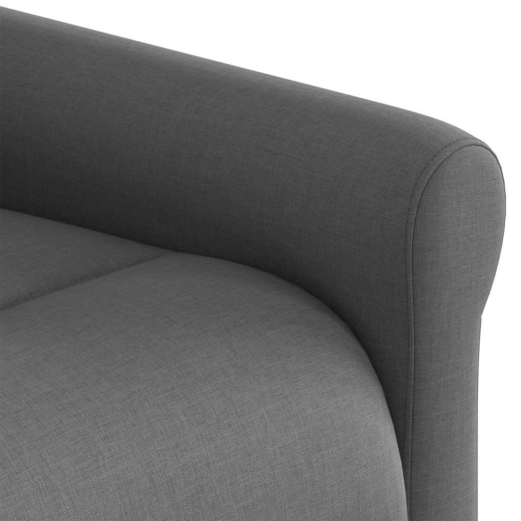 Fauteuil verstelbaar stof donkergrijs is nu te koop bij PeponiXL, paradijselijk wonen!