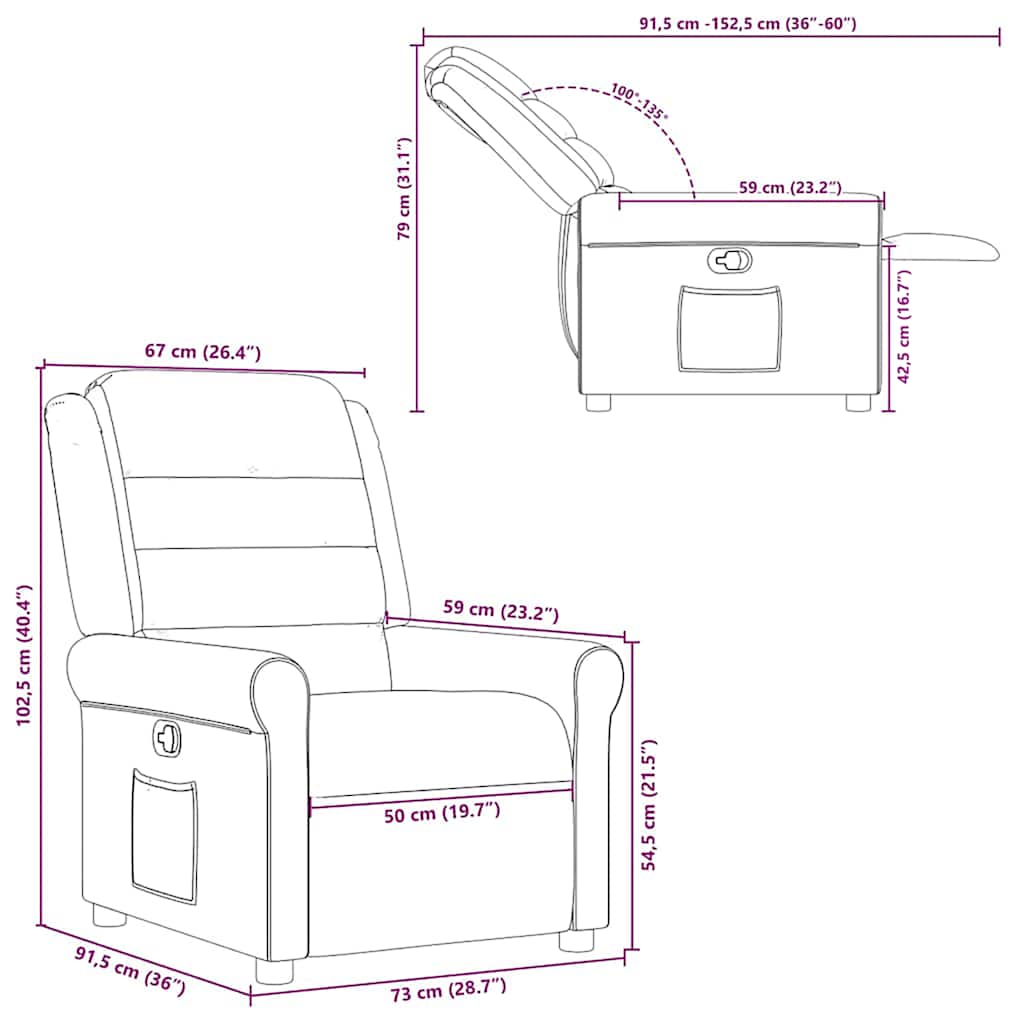Fauteuil verstelbaar stof zwart is nu te koop bij PeponiXL, paradijselijk wonen!