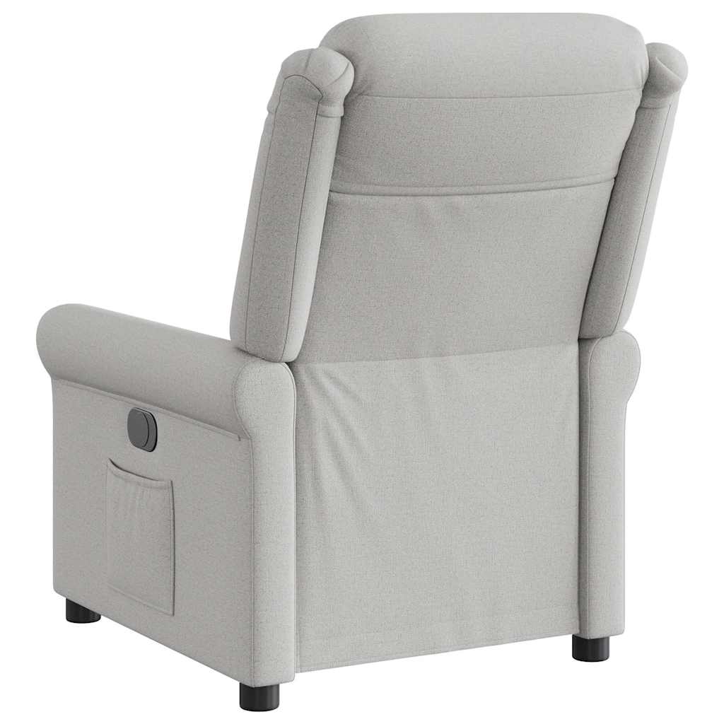 Fauteuil verstelbaar stof wolk grijs is nu te koop bij PeponiXL, paradijselijk wonen!