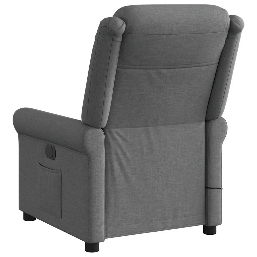 Massagestoel Donkergrijze Stof is nu te koop bij PeponiXL, paradijselijk wonen!