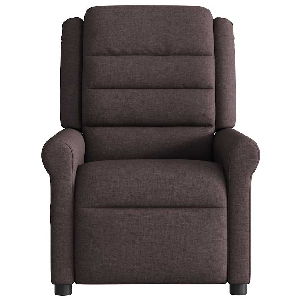 Massagestoel verstelbaar stof donkerbruin is nu te koop bij PeponiXL, paradijselijk wonen!