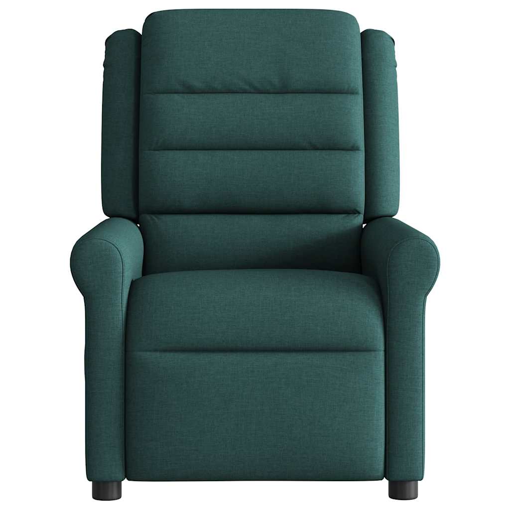 Massagestoel verstelbaar stof donkergroen is nu te koop bij PeponiXL, paradijselijk wonen!