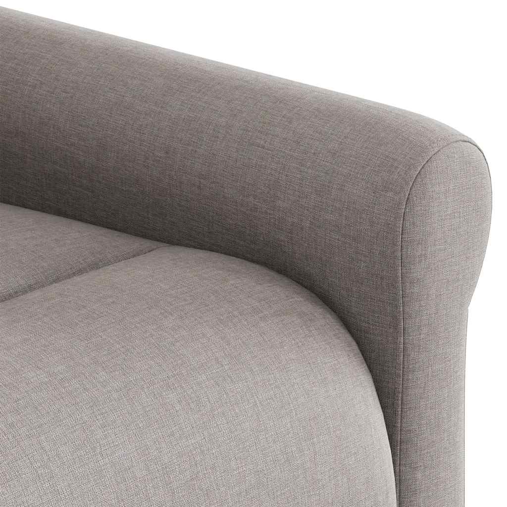 Massagestoel verstelbaar stof taupe is nu te koop bij PeponiXL, paradijselijk wonen!