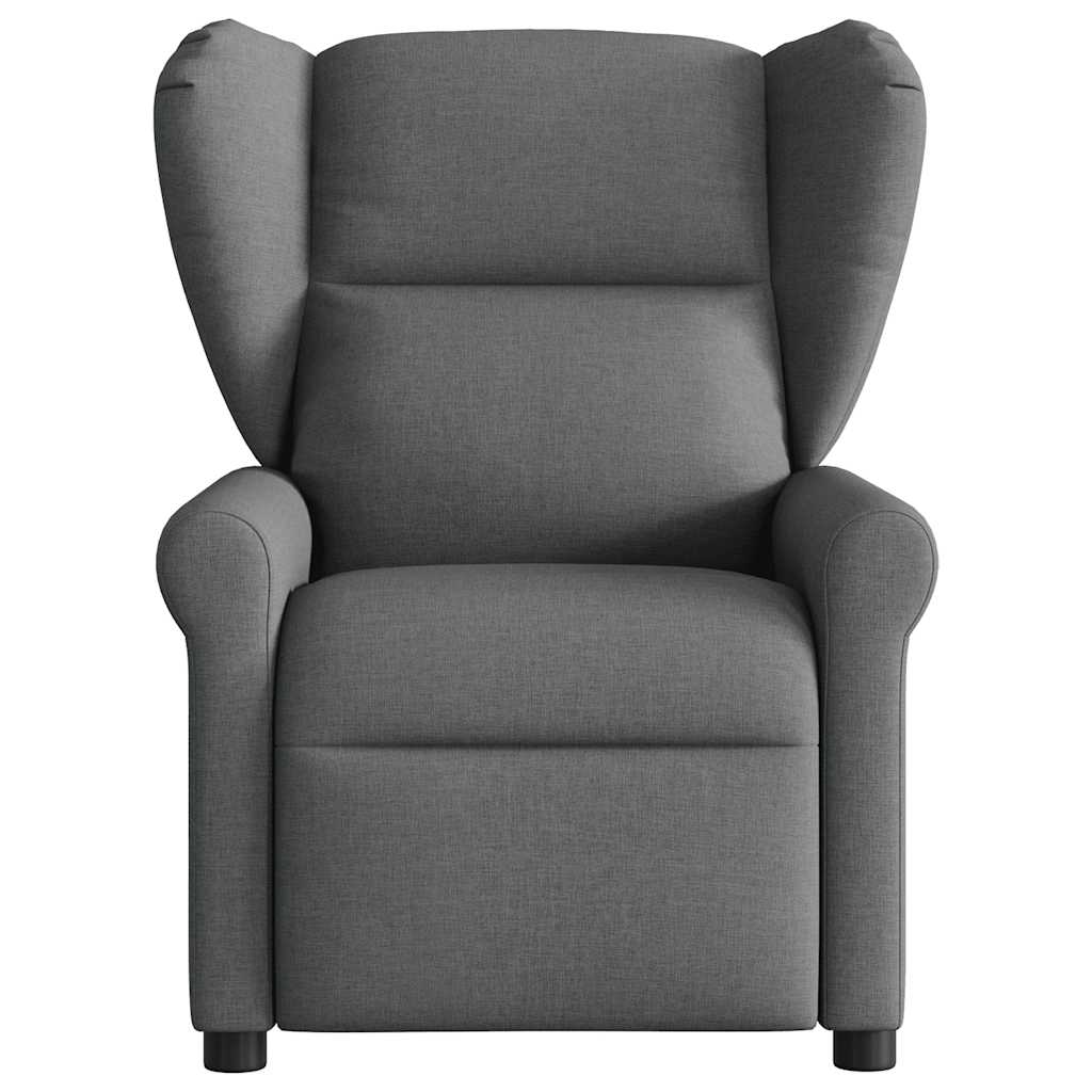 Fauteuil verstelbaar stof donkergrijs is nu te koop bij PeponiXL, paradijselijk wonen!