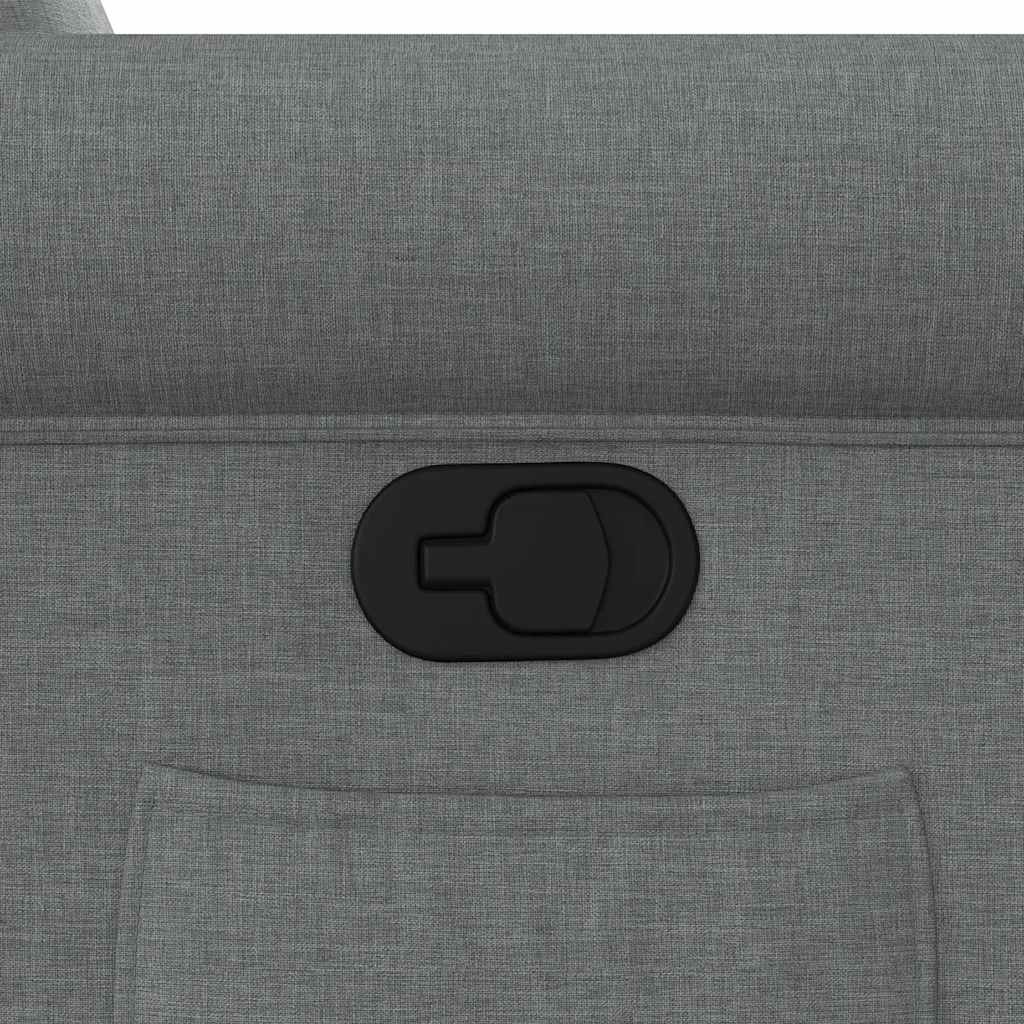 Fauteuil verstelbaar stof donkergrijs is nu te koop bij PeponiXL, paradijselijk wonen!