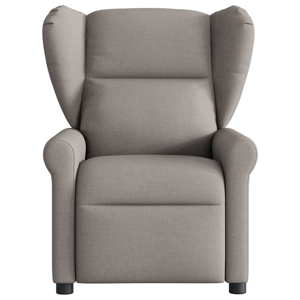 Fauteuil verstelbaar stof taupe is nu te koop bij PeponiXL, paradijselijk wonen!