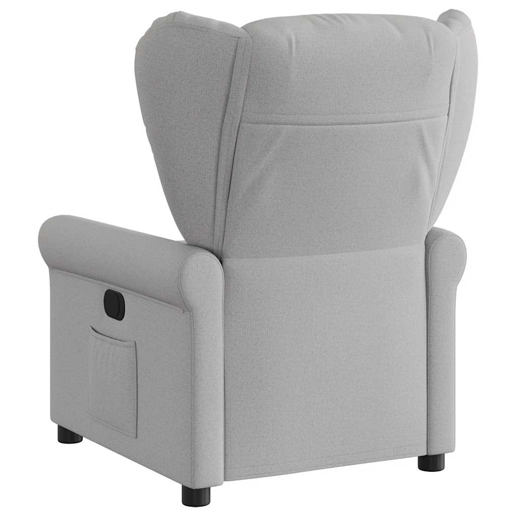 Fauteuil verstelbaar stof wolk grijs is nu te koop bij PeponiXL, paradijselijk wonen!