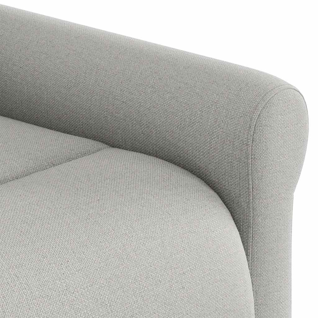 Fauteuil verstelbaar stof wolk grijs is nu te koop bij PeponiXL, paradijselijk wonen!