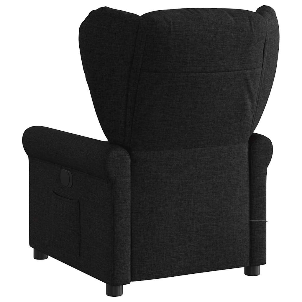 Massagestoel verstelbaar stof zwart is nu te koop bij PeponiXL, paradijselijk wonen!