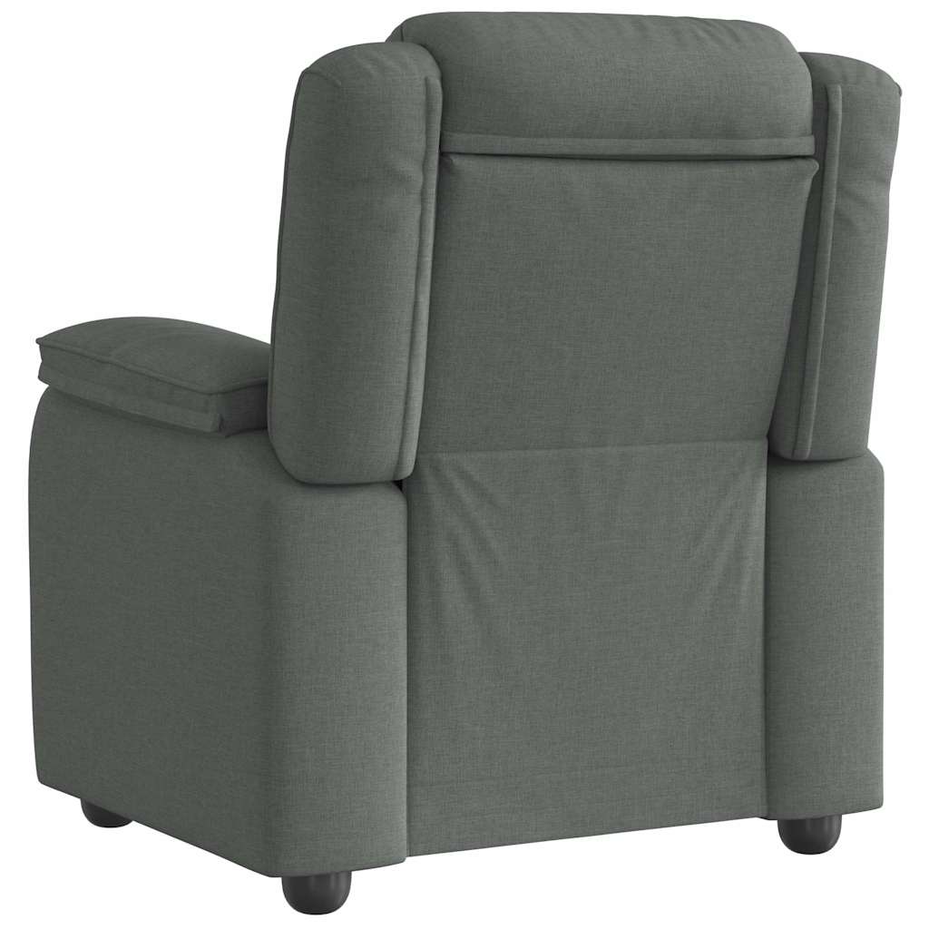 Fauteuil verstelbaar stof donkergrijs is nu te koop bij PeponiXL, paradijselijk wonen!